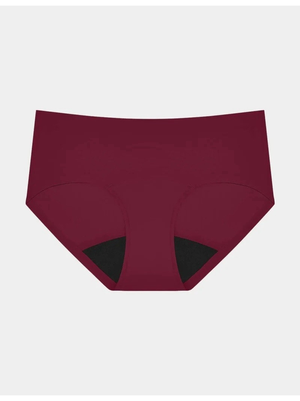 Knix Super Leakproof Boy Shorts - Red Velvet - Large